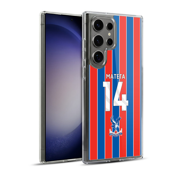 Crystal Palace FC 2025/26 Players Home Kit Jean-Philippe Mateta Soft Gel Case for Samsung Galaxy S23 Ultra 5G & MagSafe