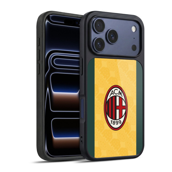 AC Milan 2025/26 Crest Kit Third Gel Armour Case For Apple iPhone 17 Pro