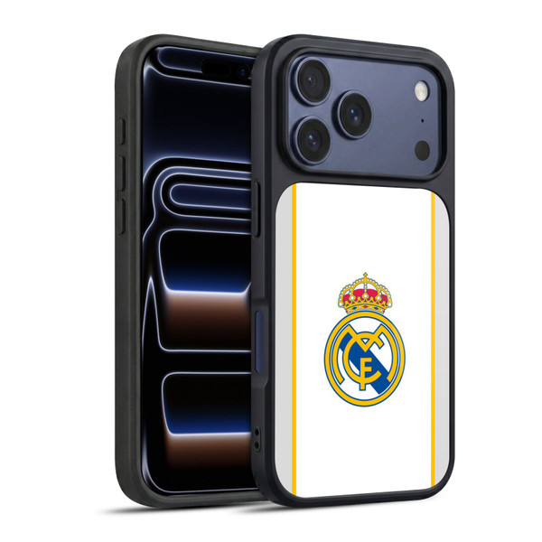 Real Madrid CF Badge White Gel Armour Case For Apple iPhone 17 Pro