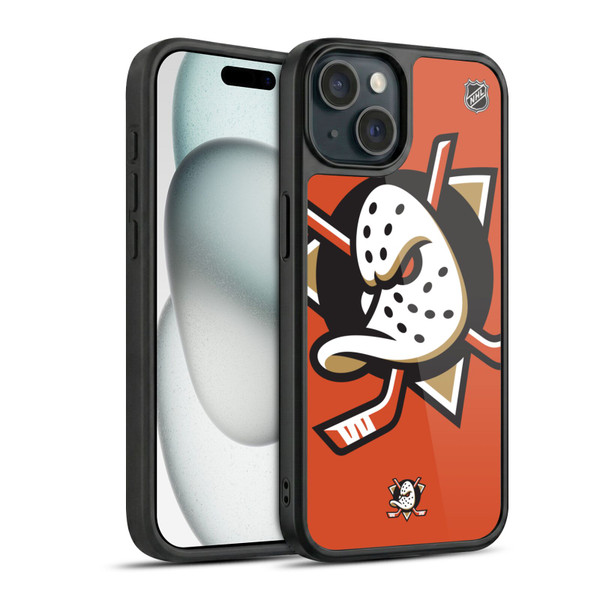 NHL Anaheim Ducks Oversized Gel Armour Case For Apple iPhone 15
