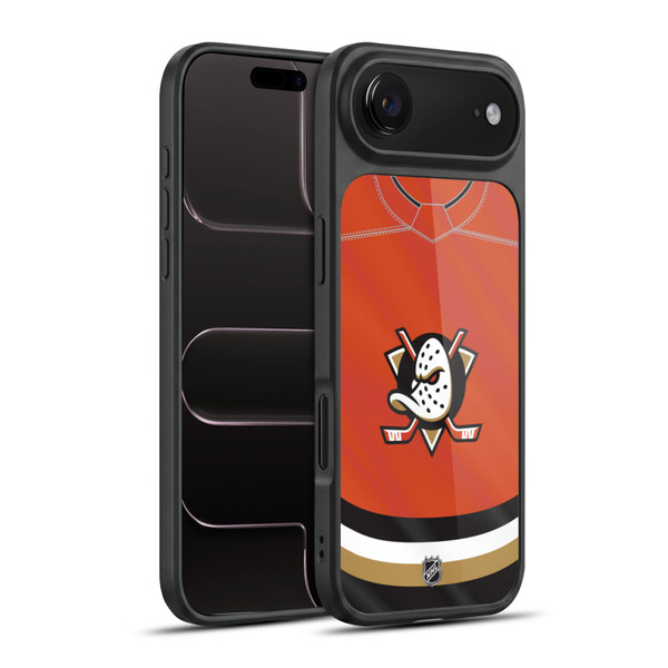 NHL Anaheim Ducks Jersey Gel Armour Case For Apple iPhone 17 Air