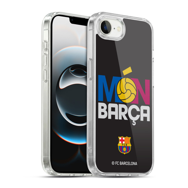 FC Barcelona Campions Mon Barca Soft Gel Case for Apple iPhone 16e / Apple iPhone 17e & MagSafe