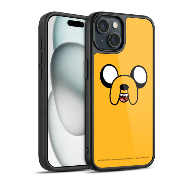 Adventure Time Graphics Jake The Dog Gel Armour Case For Apple iPhone 15