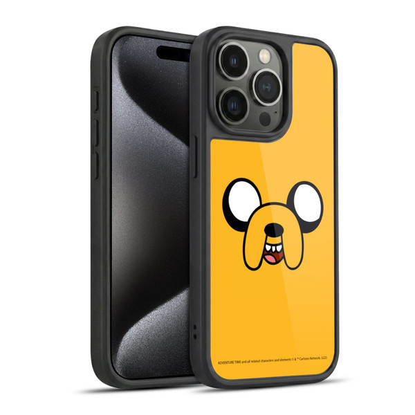 Adventure Time Graphics Jake The Dog Gel Armour Case For Apple iPhone 15 Pro