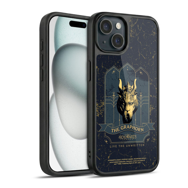 Hogwarts Legacy Graphics The Graphorn Gel Armour Case For Apple iPhone 15