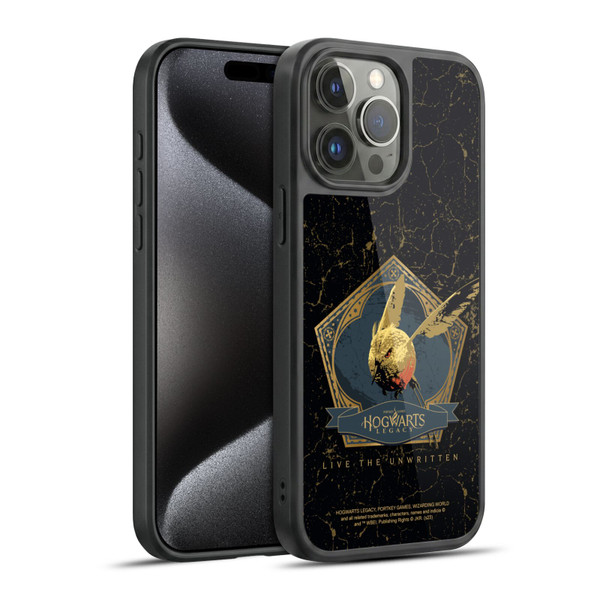 Hogwarts Legacy Graphics Golden Snidget Gel Armour Case For Apple iPhone 15 Pro Max