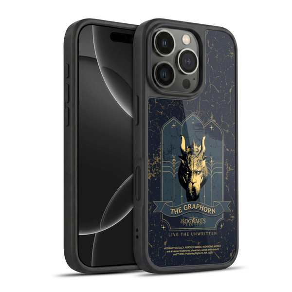 Hogwarts Legacy Graphics The Graphorn Gel Armour Case For Apple iPhone 16 Pro