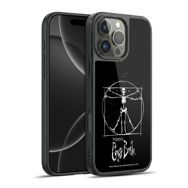 Corpse Bride Key Art Vitruvian Skeleton Gel Armour Case For Apple iPhone 16 Pro Max