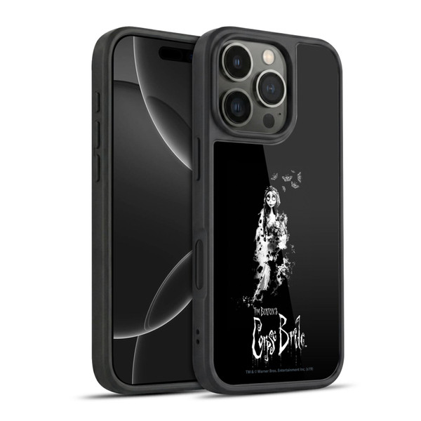 Corpse Bride Key Art Emily Splatters Gel Armour Case For Apple iPhone 16 Pro