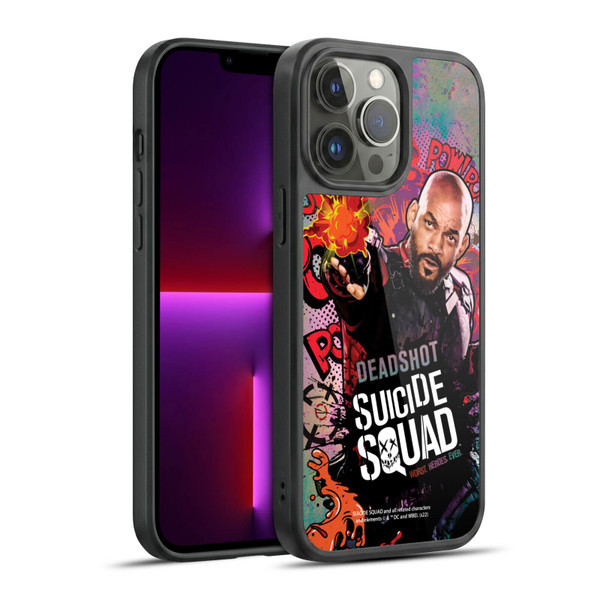 Suicide Squad 2016 Graphics Deadshot Poster Gel Armour Case For Apple iPhone 13 Pro Max