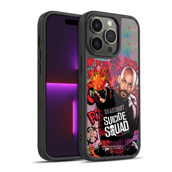 Suicide Squad 2016 Graphics Deadshot Poster Gel Armour Case For Apple iPhone 14 Pro