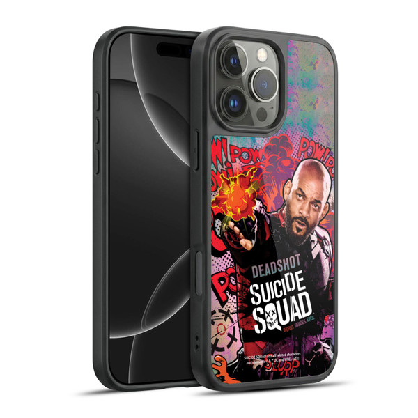 Suicide Squad 2016 Graphics Deadshot Poster Gel Armour Case For Apple iPhone 16 Pro Max
