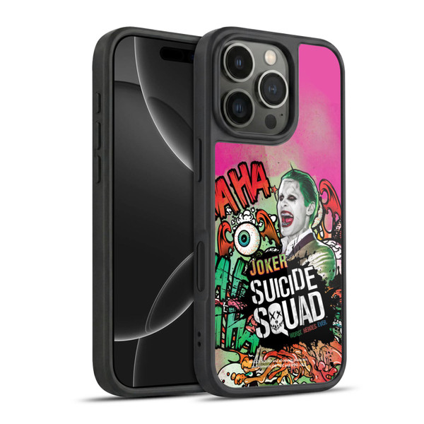 Suicide Squad 2016 Graphics Joker Poster Gel Armour Case For Apple iPhone 16 Pro