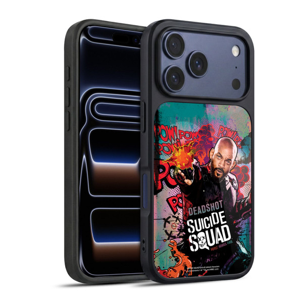 Suicide Squad 2016 Graphics Deadshot Poster Gel Armour Case For Apple iPhone 17 Pro