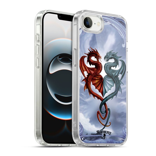 Alchemy Gothic Dragon Draconic Tryst Soft Gel Case for Apple iPhone 16e / Apple iPhone 17e & MagSafe