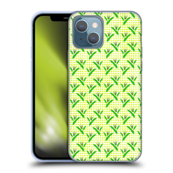 Grace Illustration Lovely Floral Primrose Soft Gel Case for Apple iPhone 13