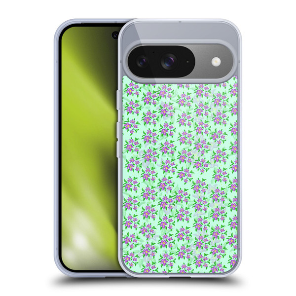 Grace Illustration Lovely Floral Cosmos Soft Gel Case for Google Pixel 9 / Pixel 9 Pro