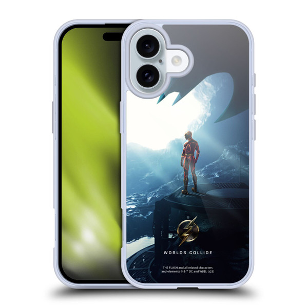 The Flash 2023 Poster Key Art Soft Gel Case for Apple iPhone 16 & MagSafe