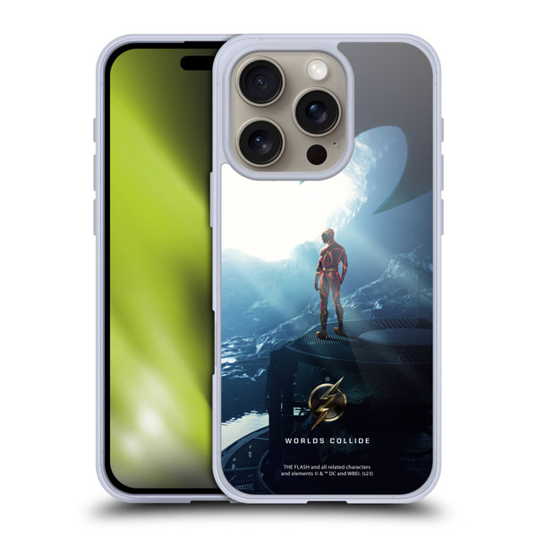 The Flash 2023 Poster Key Art Soft Gel Case for Apple iPhone 16 Pro & MagSafe