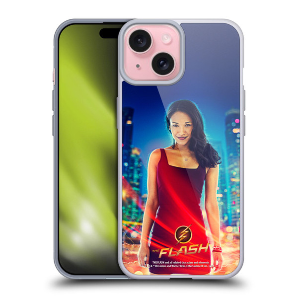 The Flash TV Series Character Art Iris West Soft Gel Case for Apple iPhone 15 & MagSafe