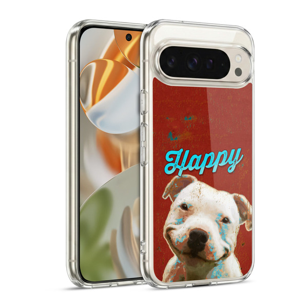 Duirwaigh Animals Pitbull Dog Soft Gel Case for Google Pixel 9 / Pixel 9 Pro