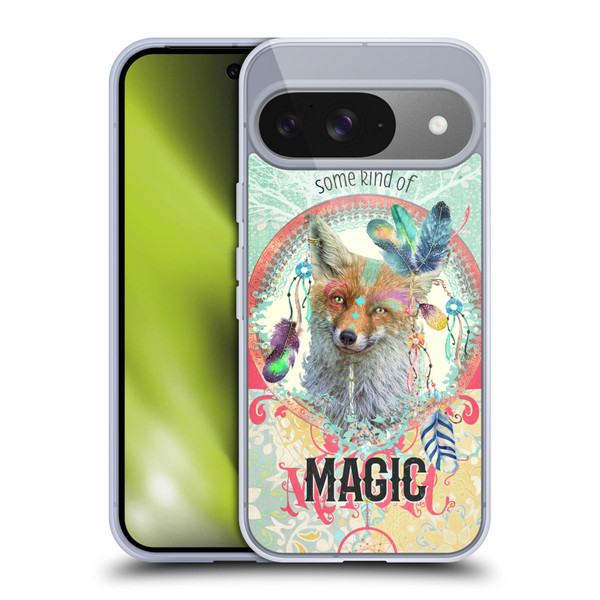 Duirwaigh Boho Animals Fox Soft Gel Case for Google Pixel 9 / Pixel 9 Pro