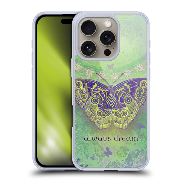 Duirwaigh Insects Butterfly Soft Gel Case for Apple iPhone 16 Pro & MagSafe