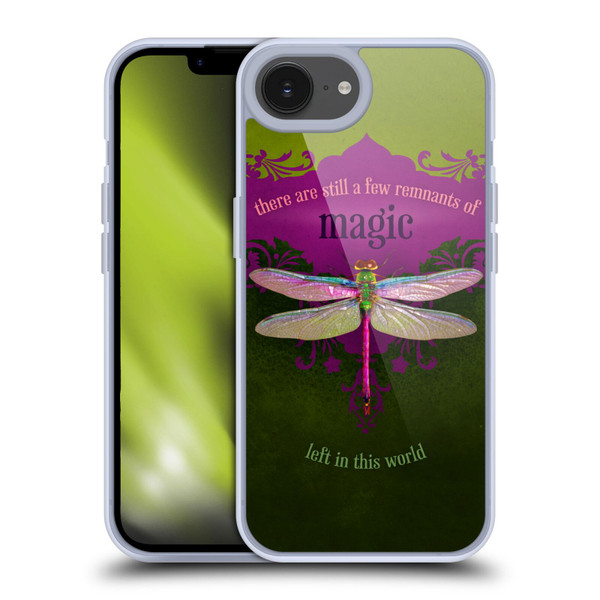 Duirwaigh Insects Dragonfly Soft Gel Case for Apple iPhone 16e / Apple iPhone 17e & MagSafe