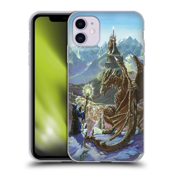 Ed Beard Jr Dragon Friendship Encounter Soft Gel Case for Apple iPhone 11