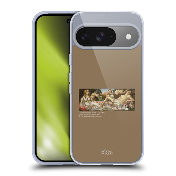 The National Gallery Religious & Mythological Venus And Mars Soft Gel Case for Google Pixel 9 / Pixel 9 Pro