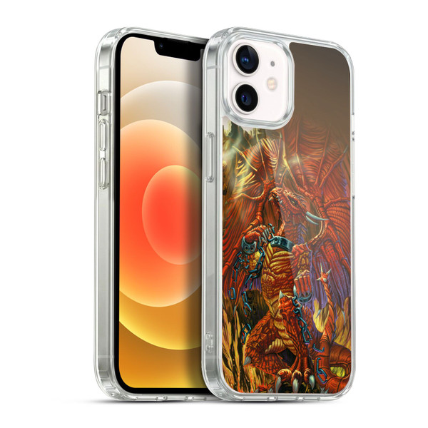 Ed Beard Jr Dragons Unbound Soft Gel Case for Apple iPhone 12 / iPhone 12 Pro & MagSafe