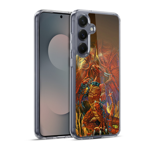 Ed Beard Jr Dragons Unbound Soft Gel Case for Samsung Galaxy S25+ & MagSafe