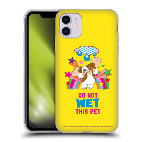 Gremlins Graphics Wet Pet Soft Gel Case for Apple iPhone 11