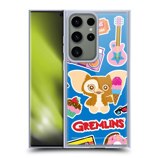 Gremlins Graphics Sticker Print Soft Gel Case for Samsung Galaxy S23 Ultra 5G & MagSafe