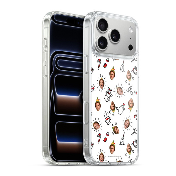 Elf Movie Graphics 2 Buddy Face Pattern Soft Gel Case for Apple iPhone 17 Pro Max