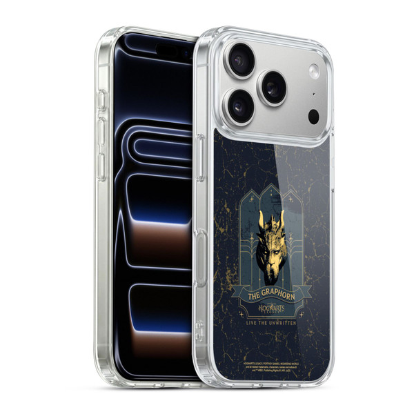 Hogwarts Legacy Graphics The Graphorn Soft Gel Case for Apple iPhone 17 Pro