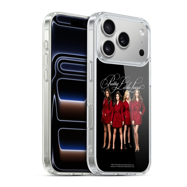 Pretty Little Liars Graphics Characters Soft Gel Case for Apple iPhone 17 Pro