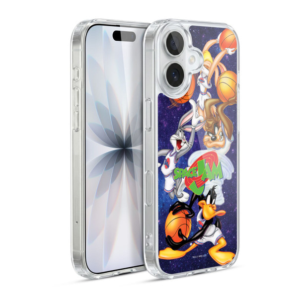 Space Jam (1996) Graphics Poster Soft Gel Case for Apple iPhone 17