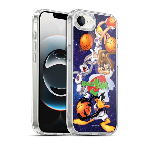 Space Jam (1996) Graphics Poster Soft Gel Case for Apple iPhone 16e / Apple iPhone 17e & MagSafe