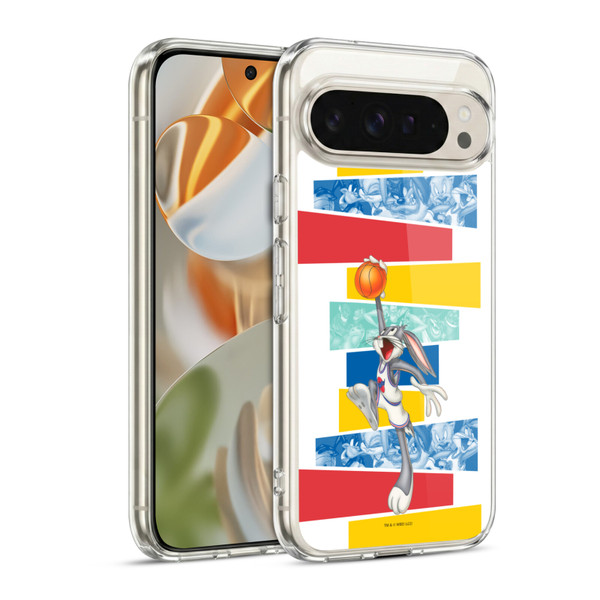 Space Jam (1996) Graphics Bugs Bunny Soft Gel Case for Google Pixel 9 / Pixel 9 Pro