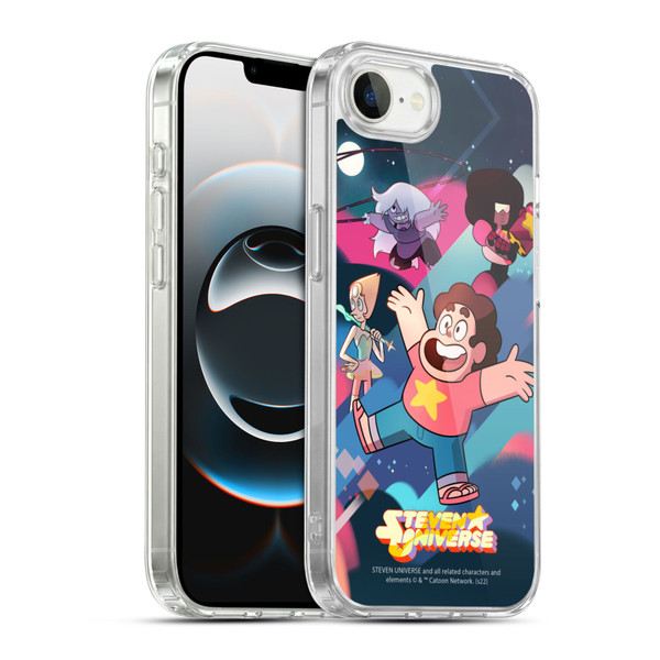 Steven Universe Graphics Characters Soft Gel Case for Apple iPhone 16e / Apple iPhone 17e & MagSafe