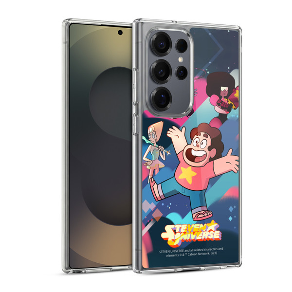 Steven Universe Graphics Characters Soft Gel Case for Samsung Galaxy S25 Ultra & MagSafe