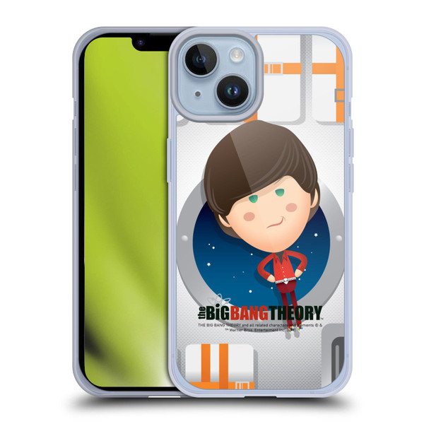 The Big Bang Theory Character Art Howard Soft Gel Case for Apple iPhone 14