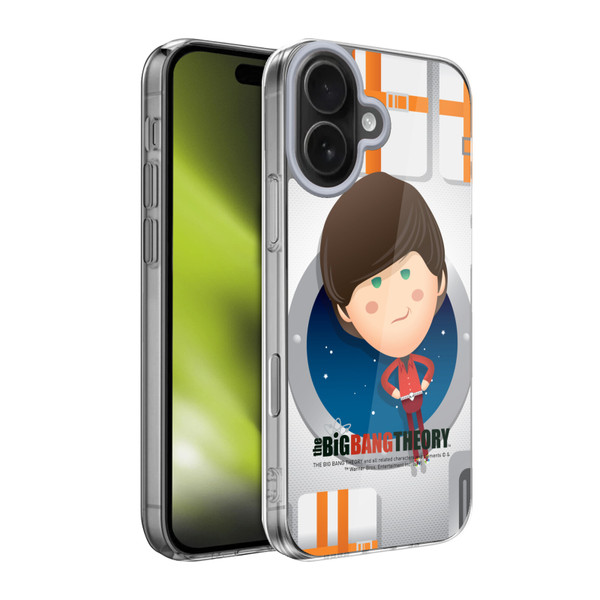 The Big Bang Theory Character Art Howard Soft Gel Case for Apple iPhone 17