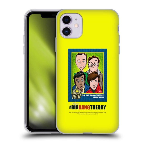 The Big Bang Theory Graphics Arts 2 Poster Soft Gel Case for Apple iPhone 11