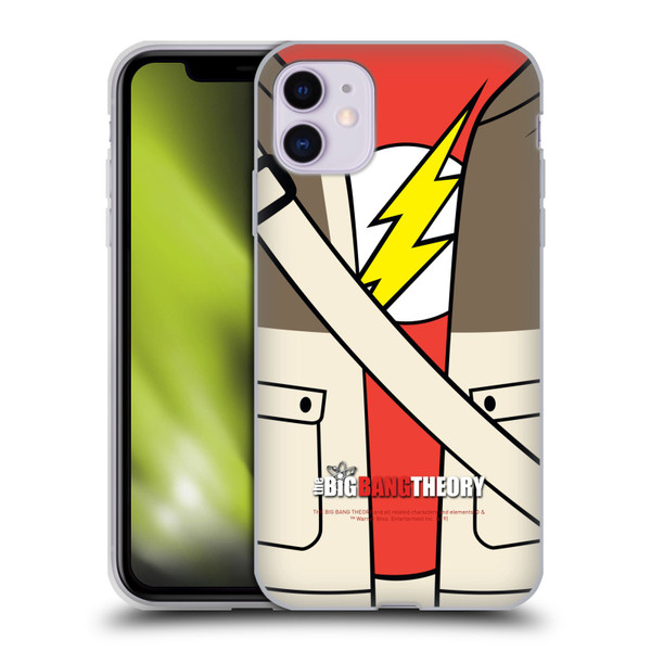 The Big Bang Theory Iconic Shirts Sheldon Soft Gel Case for Apple iPhone 11