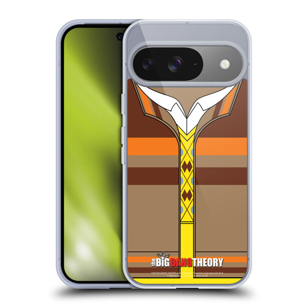 The Big Bang Theory Iconic Shirts Raj Soft Gel Case for Google Pixel 9 / Pixel 9 Pro