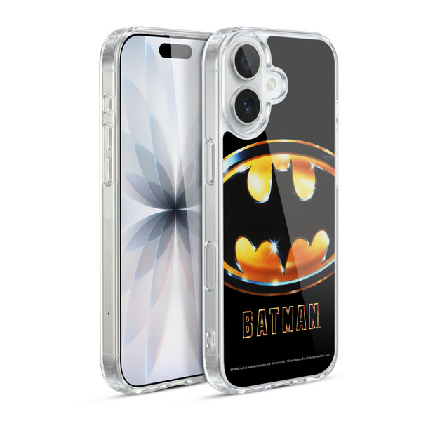 Batman (1989) Key Art Poster Soft Gel Case for Apple iPhone 17