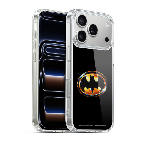 Batman (1989) Key Art Logo Soft Gel Case for Apple iPhone 17 Pro