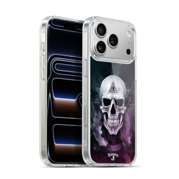 Alchemy Gothic Skull The Void Geometric Soft Gel Case for Apple iPhone 17 Pro Max